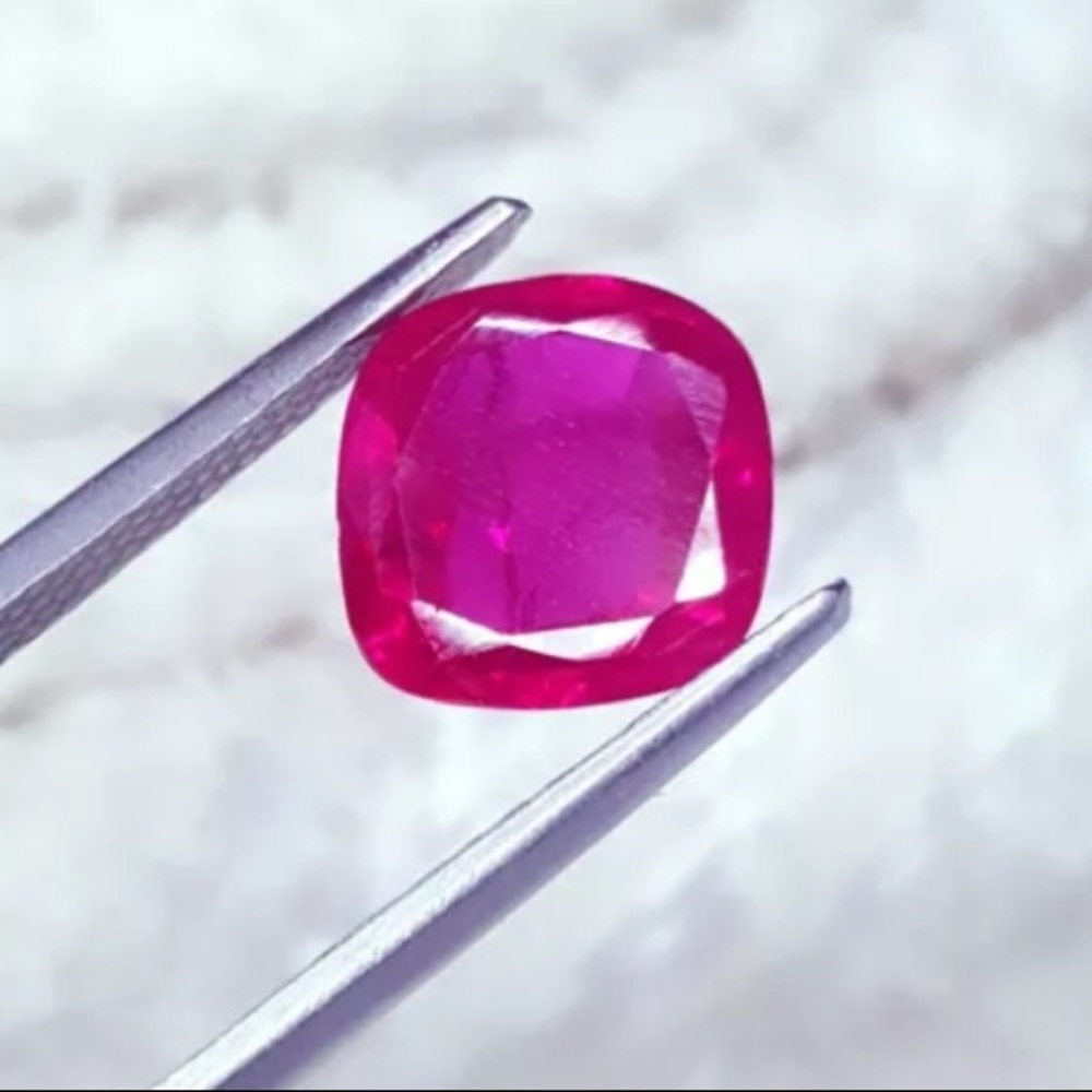 Natural Real Pinkish Ruby Heated Only. AAA+